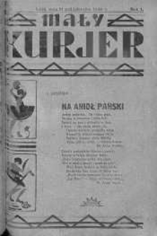 Mały Kurier: dodatek do ,,Kuriera Łódzkiego" 11 październik 1930 nr 21