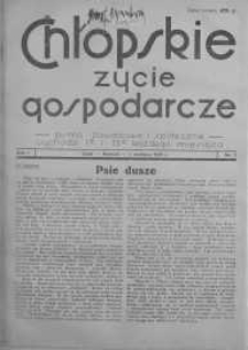Chłopskie Życie Gospodarcze 1 czerwiec 1935 nr 7