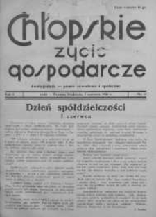 Chłopskie Życie Gospodarcze 7 czerwiec 1936 nr 13