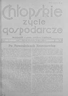 Chłopskie Życie Gospodarcze 19 lipiec 1936 nr 16