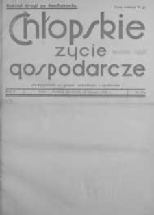Chłopskie Życie Gospodarcze 16 sierpień 1936 nr 18a