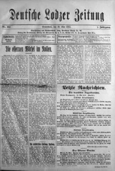 Deutsche Lodzer Zeitung 22 maj 1915 nr 103