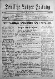Deutsche Lodzer Zeitung 25 maj 1915 nr 105
