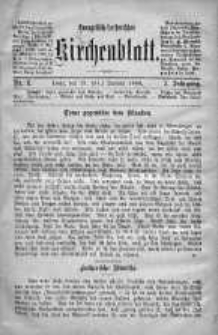Evangelisch-Lutherisches Kirchenblatt 19 styczeń 1888 nr 2