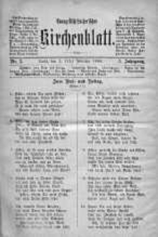 Evangelisch-Lutherisches Kirchenblatt 3 luty 1888 nr 3
