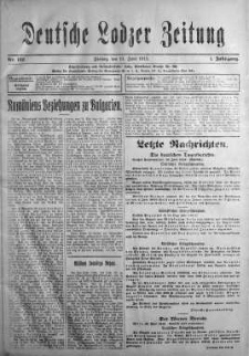 Deutsche Lodzer Zeitung 11 czerwiec 1915 nr 122