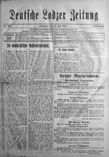 Deutsche Lodzer Zeitung 12 czerwiec 1915 nr 123