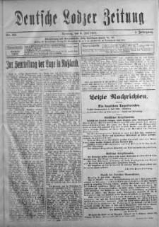 Deutsche Lodzer Zeitung 4 lipiec 1915 nr 145