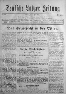 Deutsche Lodzer Zeitung 5 lipiec 1915 nr 146