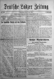 Deutsche Lodzer Zeitung 8 lipiec 1915 nr 149
