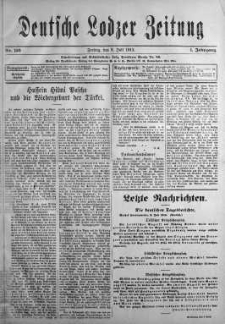 Deutsche Lodzer Zeitung 9 lipiec 1915 nr 150