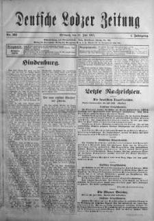 Deutsche Lodzer Zeitung 21 lipiec 1915 nr 162