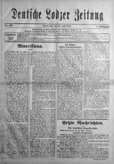 Deutsche Lodzer Zeitung 22 lipiec 1915 nr 163