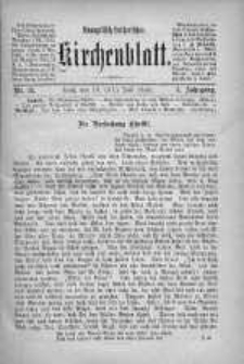 Evangelisch-Lutherisches Kirchenblatt 19 lipiec 1888 nr 14
