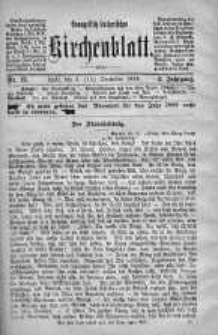 Evangelisch-Lutherisches Kirchenblatt 3 grudzień 1888 nr 23