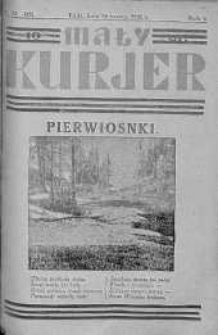 Mały Kurier: dodatek do ,,Kuriera Łódzkiego" 28 marzec 1931 nr 13