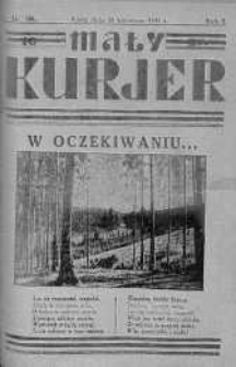 Mały Kurier: dodatek do ,,Kuriera Łódzkiego" 18 kwiecień 1931 nr 16