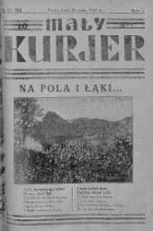 Mały Kurier: dodatek do ,,Kuriera Łódzkiego" 16 maj 1931 nr 20
