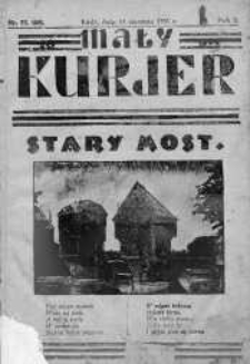 Mały Kurier: dodatek do ,,Kuriera Łódzkiego" 14 sierpień 1931 nr 33