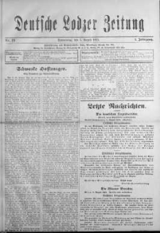Deutsche Lodzer Zeitung 5 sierpień 1915 nr 177
