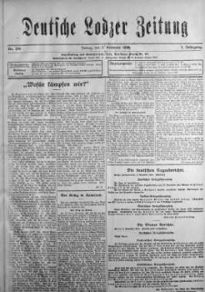 Deutsche Lodzer Zeitung 3 grudzień 1915 nr 296
