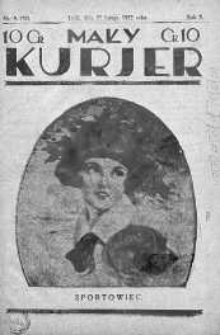 Mały Kurier: dodatek do ,,Kuriera Łódzkiego" 27 luty 1932 nr 9