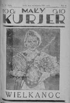 Mały Kurier: dodatek do ,,Kuriera Łódzkiego" 14 kwiecień 1933 nr 16