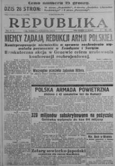 Ilustrowana Republika 8 październik 1933 nr 280