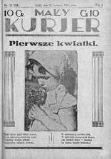 Mały Kurier: dodatek do ,,Kuriera Łódzkiego" 21 kwiecień 1934 nr 16