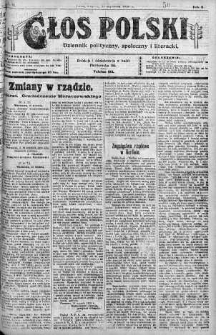 Głos Polski : dziennik polityczny, społeczny i literacki 17 styczeń 1919 nr 16