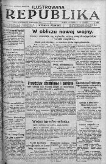 Ilustrowana Republika 18 październik 1926 nr 289