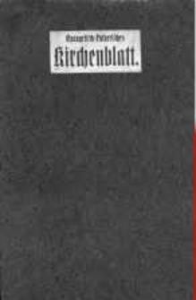 Evangelisch-Lutherisches Kirchenblatt 3 marzec 1890