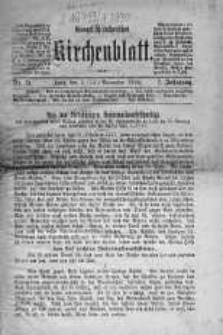 Evangelisch-Lutherisches Kirchenblatt 3 listopad 1890 nr 21