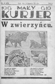 Mały Kurier: dodatek do ,,Kuriera Łódzkiego" 10 listopad 1934 nr 45