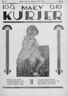 Mały Kurier: dodatek do ,,Kuriera Łódzkiego" 26 styczeń 1935 nr 4