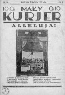 Mały Kurier: dodatek do ,,Kuriera Łódzkiego" 20 kwiecień 1935 nr 16