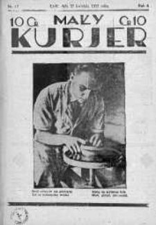 Mały Kurier: dodatek do ,,Kuriera Łódzkiego" 27 kwiecień 1935 nr 17