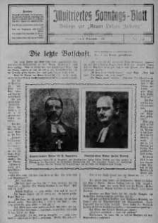 Illustriertes Sonntagsblatt: Beliage zur ,,Neuen Lodzer Zeitung" 2 wrzesień 1923 nr 36