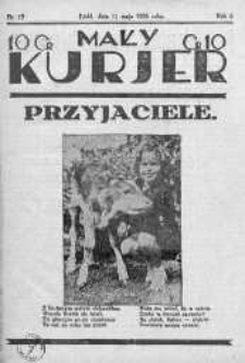 Mały Kurier: dodatek do ,,Kuriera Łódzkiego" 11 maj 1935 nr 19