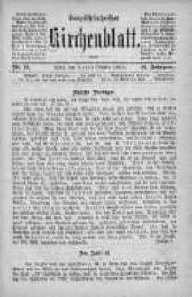 Evangelisch-Lutherisches Kirchenblatt 3 październik 1893 nr 19