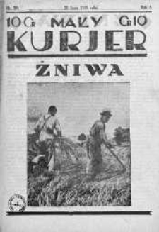 Mały Kurier: dodatek do ,,Kuriera Łódzkiego" 20 lipiec 1935 nr 29
