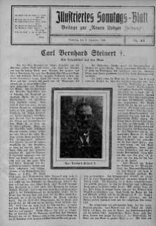 Illustriertes Sonntagsblatt: Beliage zur ,,Neuen Lodzer Zeitung" 2 grudzień 1923 nr 48
