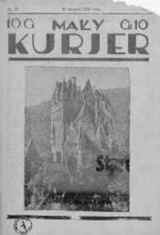 Mały Kurier: dodatek do ,,Kuriera Łódzkiego" 31 sierpień 1935 nr 35