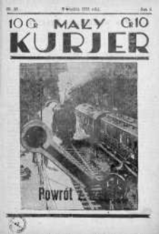 Mały Kurier: dodatek do ,,Kuriera Łódzkiego" 7 wrzesień 1935 nr 36