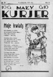 Mały Kurier: dodatek do ,,Kuriera Łódzkiego" 5 październik 1935 nr 40