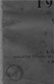 Sprawozdanie Związku Młodzieży Polskiej Diecezji Łódzkiej 1930