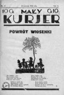 Mały Kurier: dodatek do ,,Kuriera Łódzkiego" 25 kwiecień 1936 nr 17