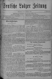 Deutsche Lodzer Zeitung 5 luty 1916 nr 35