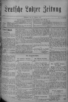 Deutsche Lodzer Zeitung 16 luty 1916 nr 46