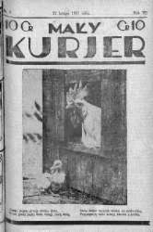 Mały Kurier: dodatek do ,,Kuriera Łódzkiego" 27 luty 1937 nr 9